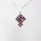 Small Cross - Theophanie-Silver Chain - 1